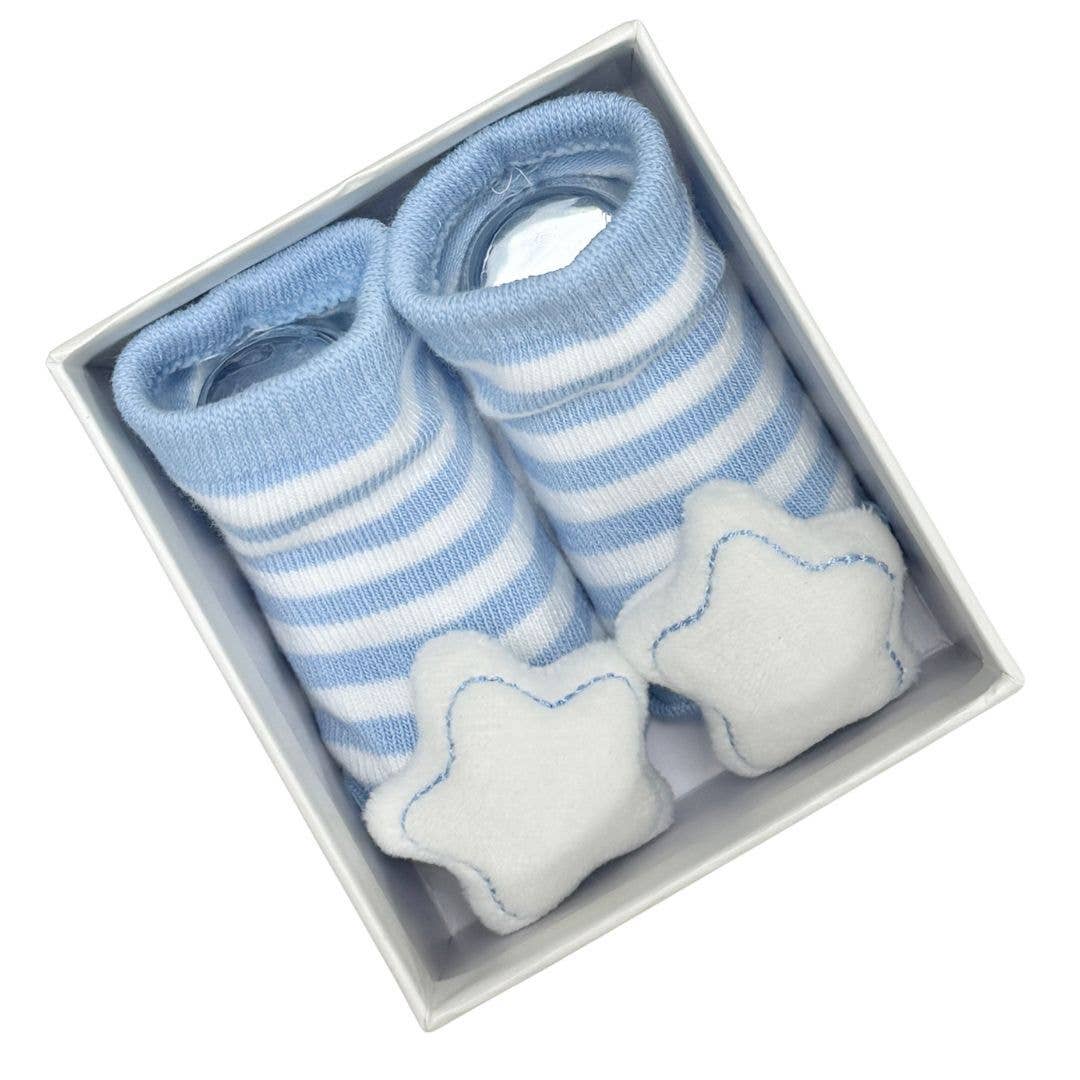 ES Kids - Rattle Socks - Blue Star