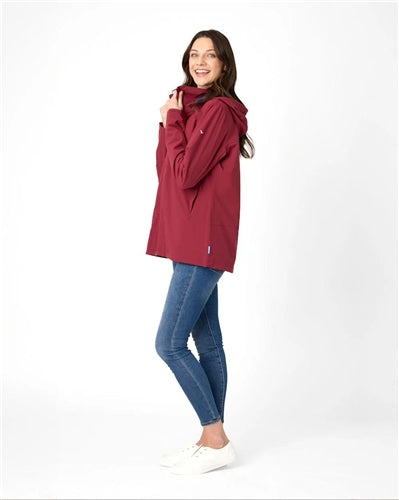 Rainbird Halley Womens Shell Jacket - Red Earth