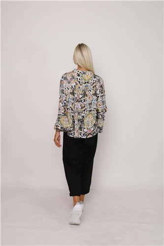 Carbon The Label - Perla Tiered Top - Black