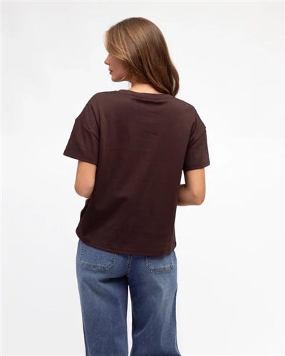 Label Of Love - Easy Tuck Tee - Dark Chocolate