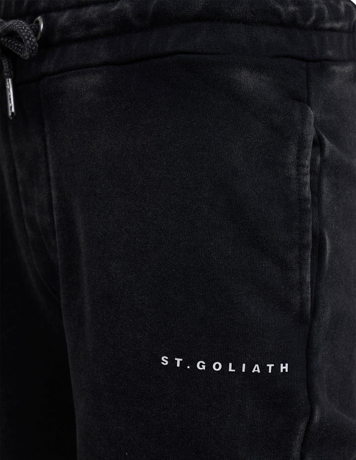 St Goliath Boys Sava Fleece Short (Size 3-7) - Washed Black - view 3
