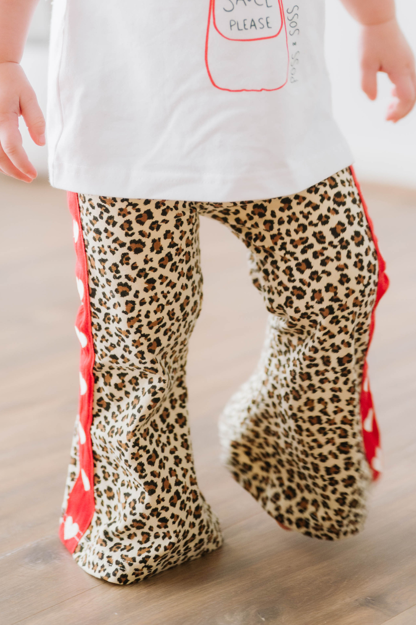 Poss &amp; Soss Heart Flares, Leopard, view 9 of 11