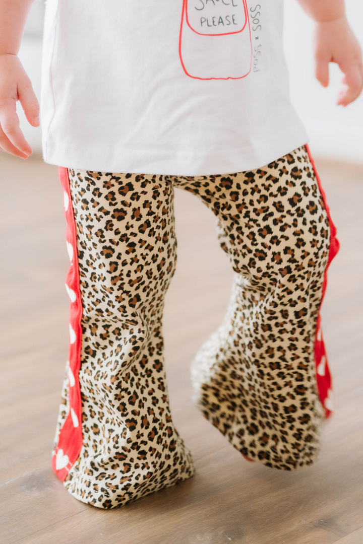 Poss &amp; Soss Heart Flares, Leopard, view 9 of 11