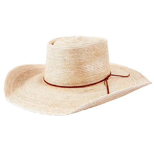 Sunbody - Reata III Palm Leaf Hat - Oak / Brown