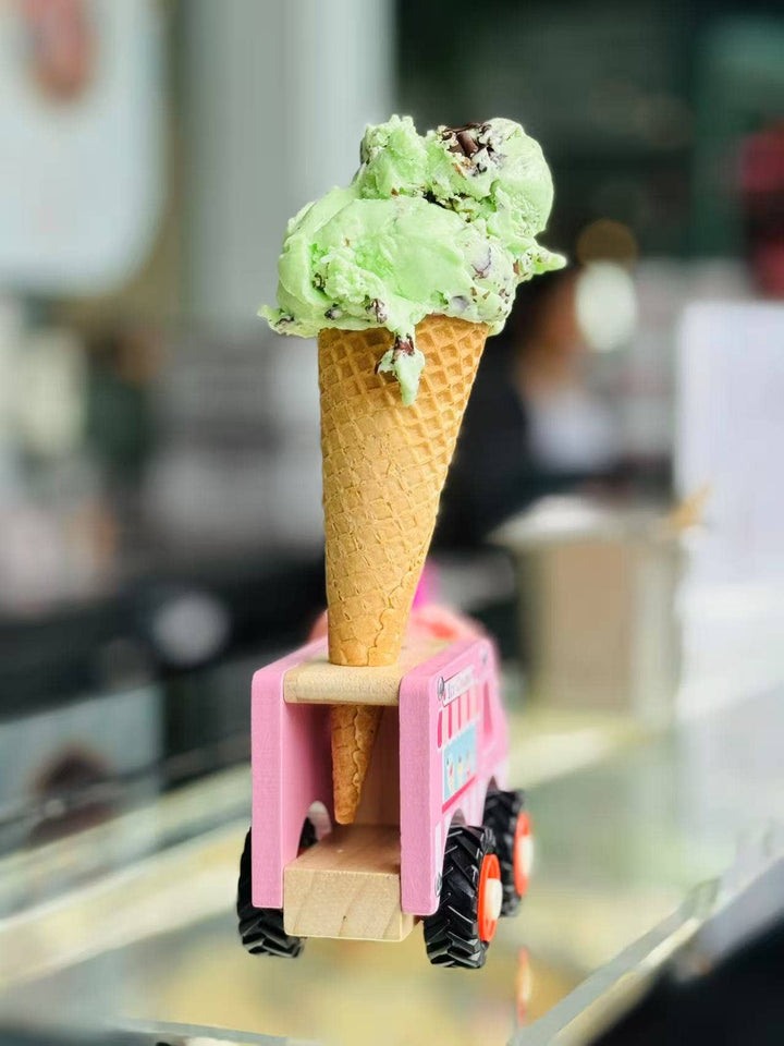 ToysLink - Toyslink Wooden Ice Cream Van