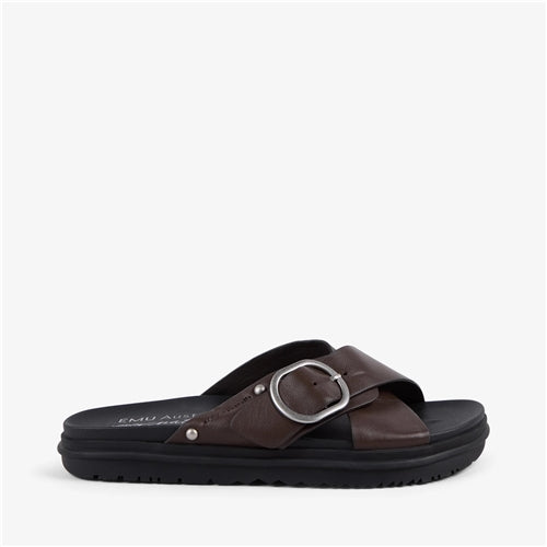 Emu Ebony Sandal - Espresso