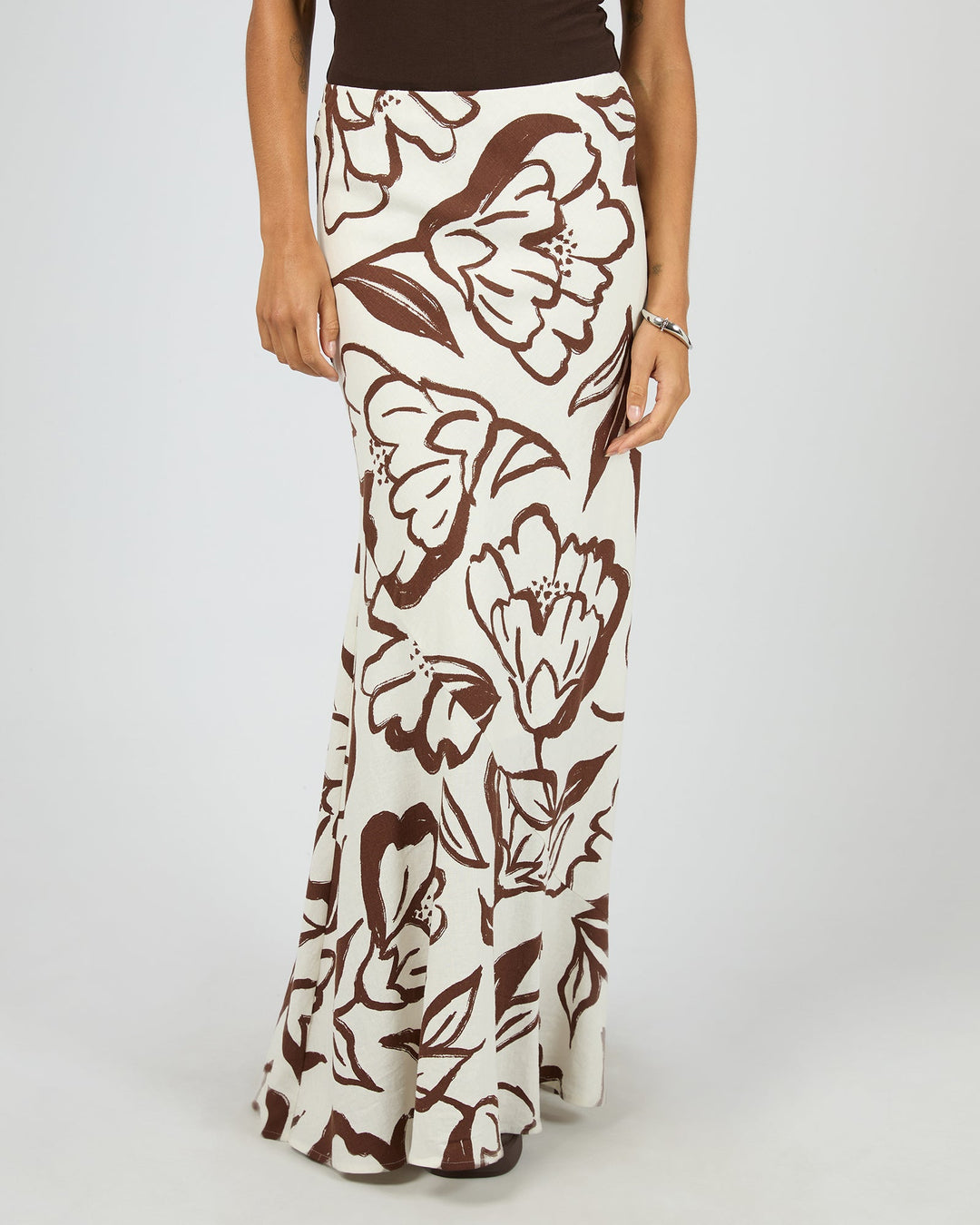 Silent Theory Lucia Maxi Skirt - Vintage White - photo 1 of 6