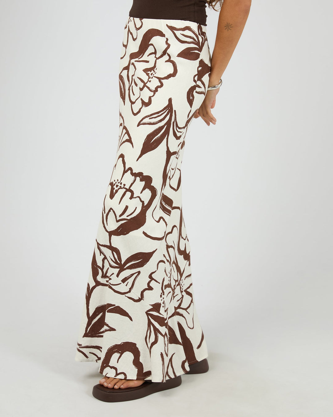Silent Theory Lucia Maxi Skirt - Vintage White - photo 4 of 6