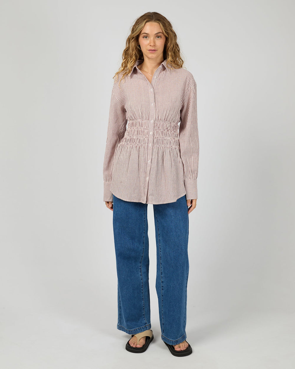 All About Eve Nadia Shirt - Stripe - view 2