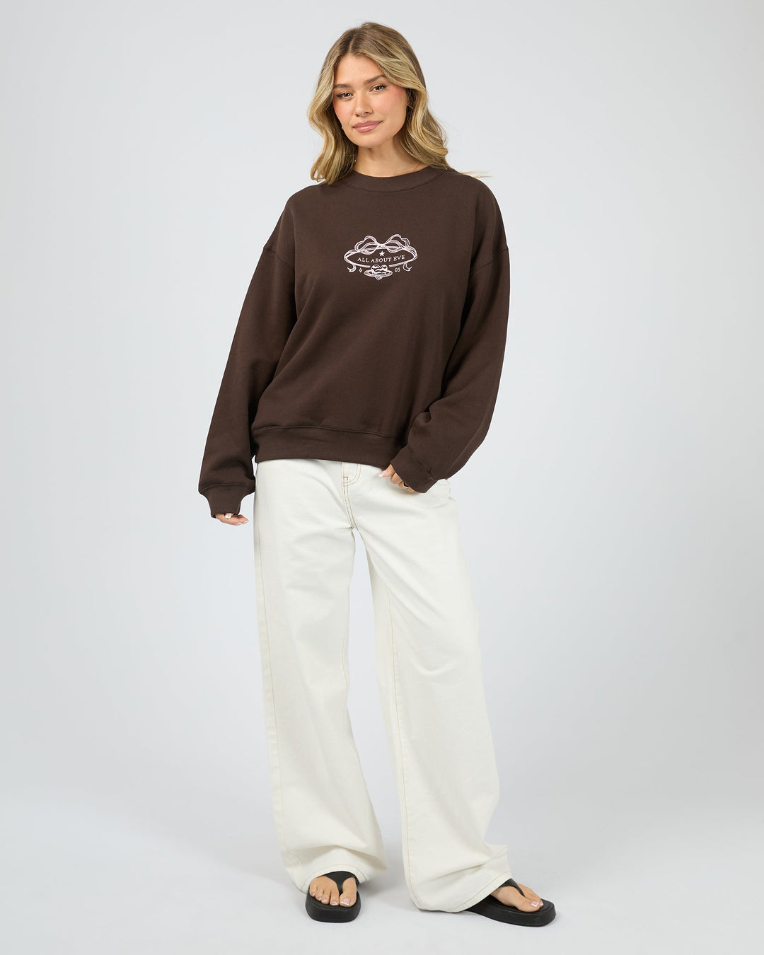 All About Eve Golden Hour Box Crew - Brown - view 3