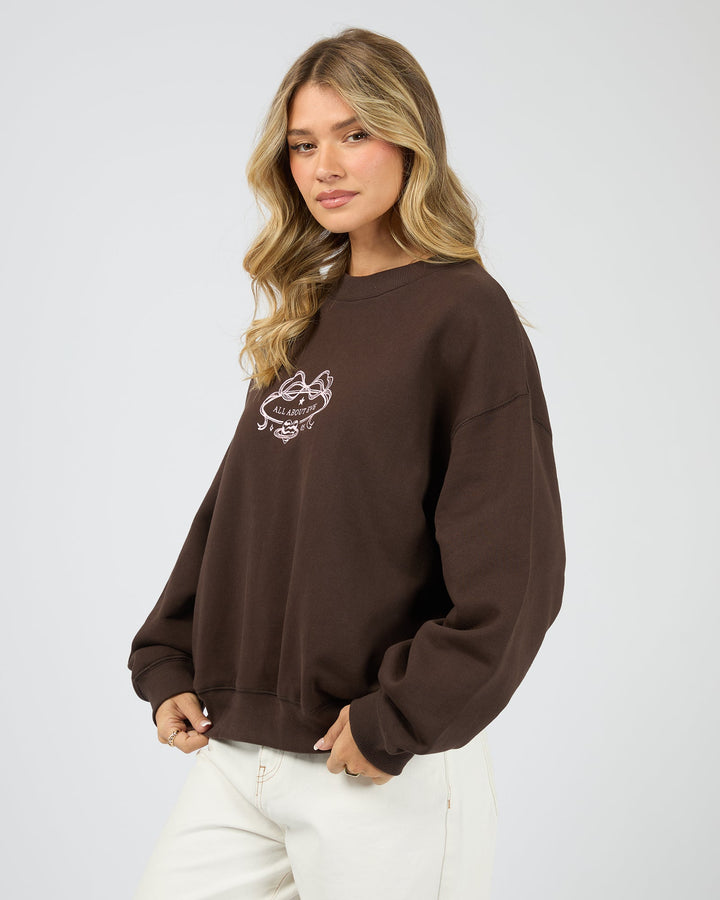 All About Eve Golden Hour Box Crew - Brown - view 5