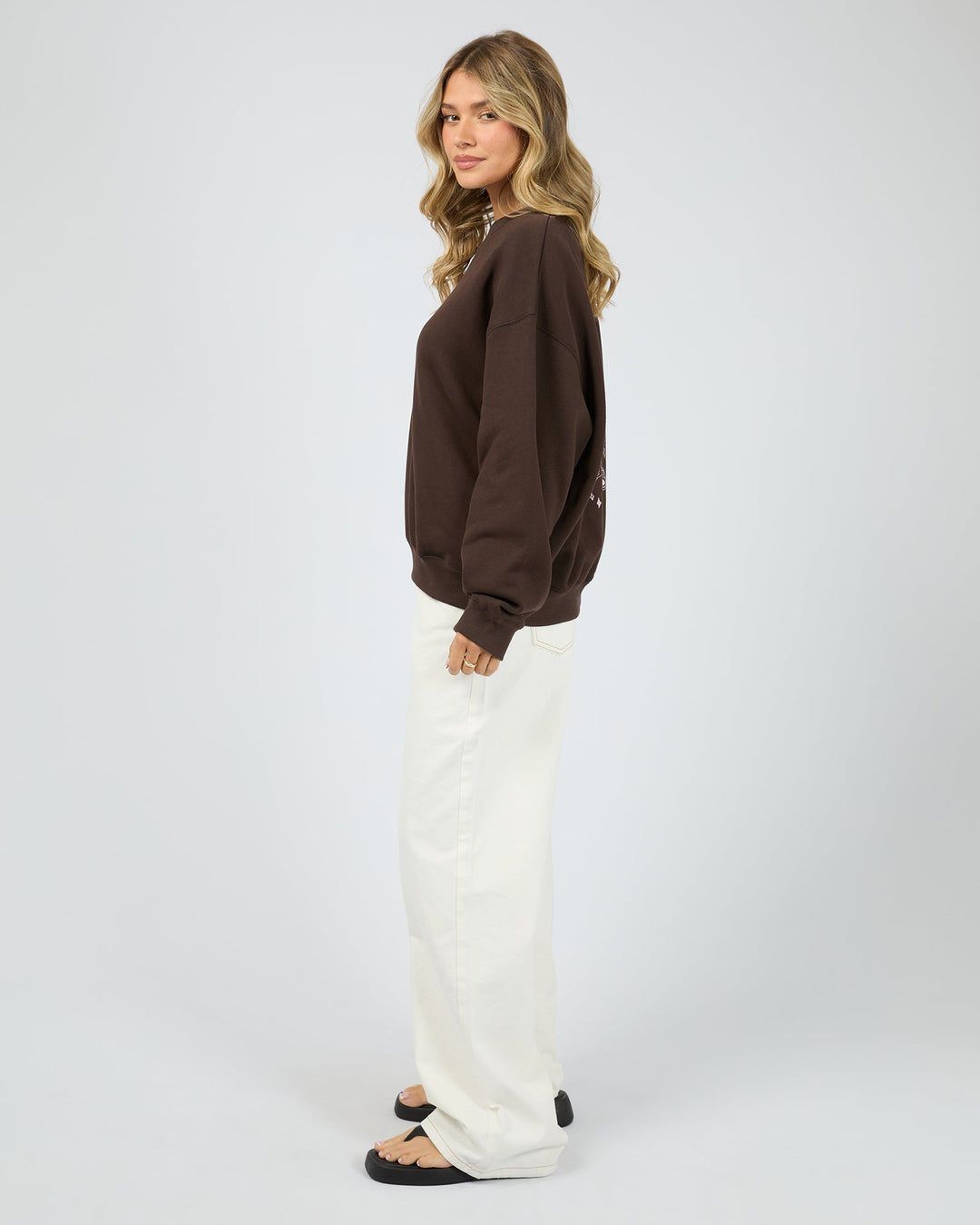 All About Eve Golden Hour Box Crew - Brown - view 7