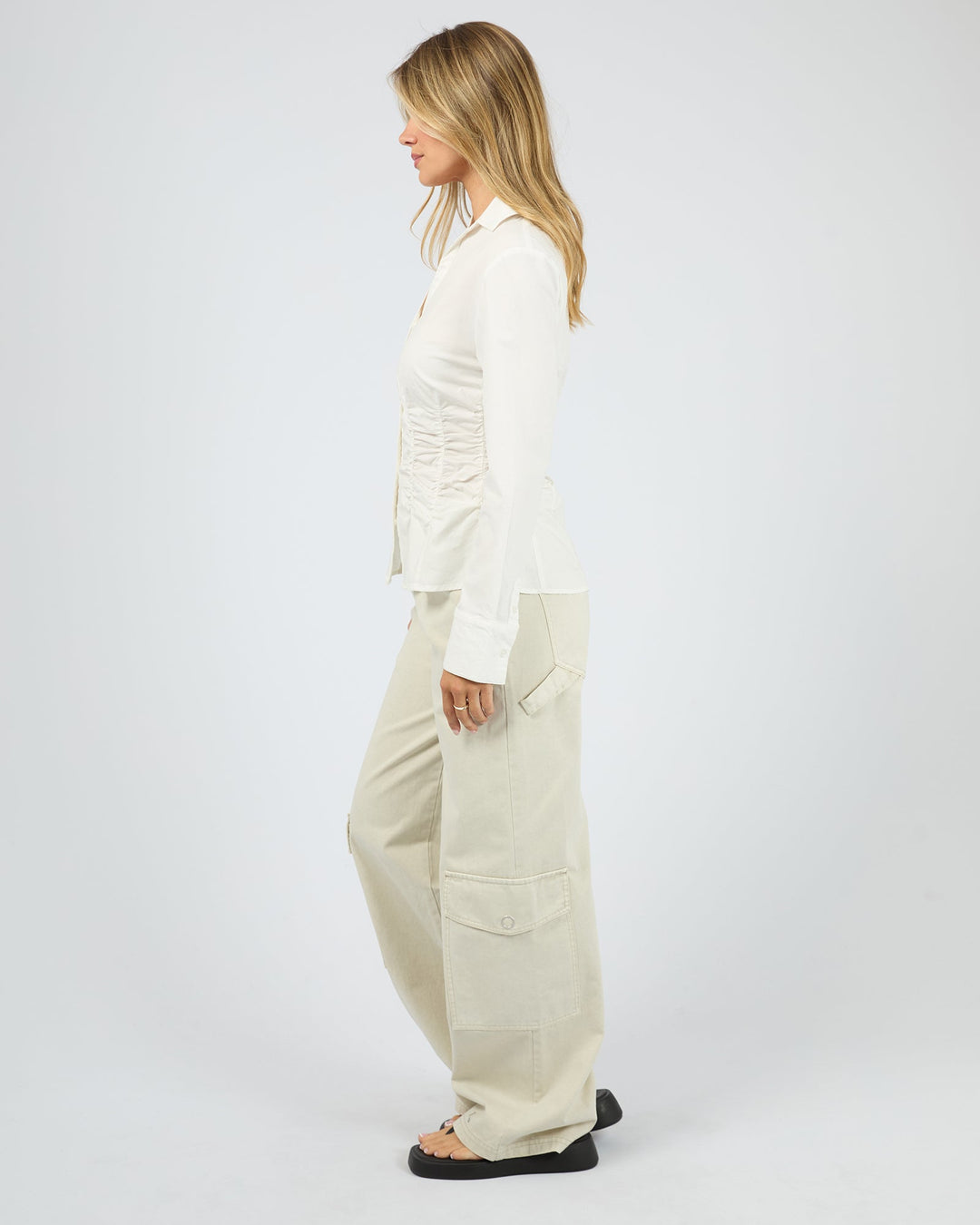 All About Eve Kimmy Shirt - White - view 6