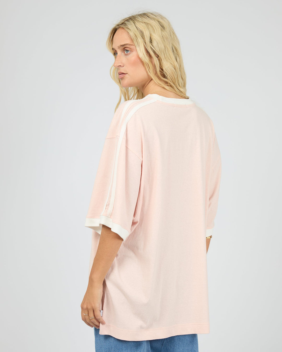 All About Eve From France O/S Tee - Pale Pink - view 3