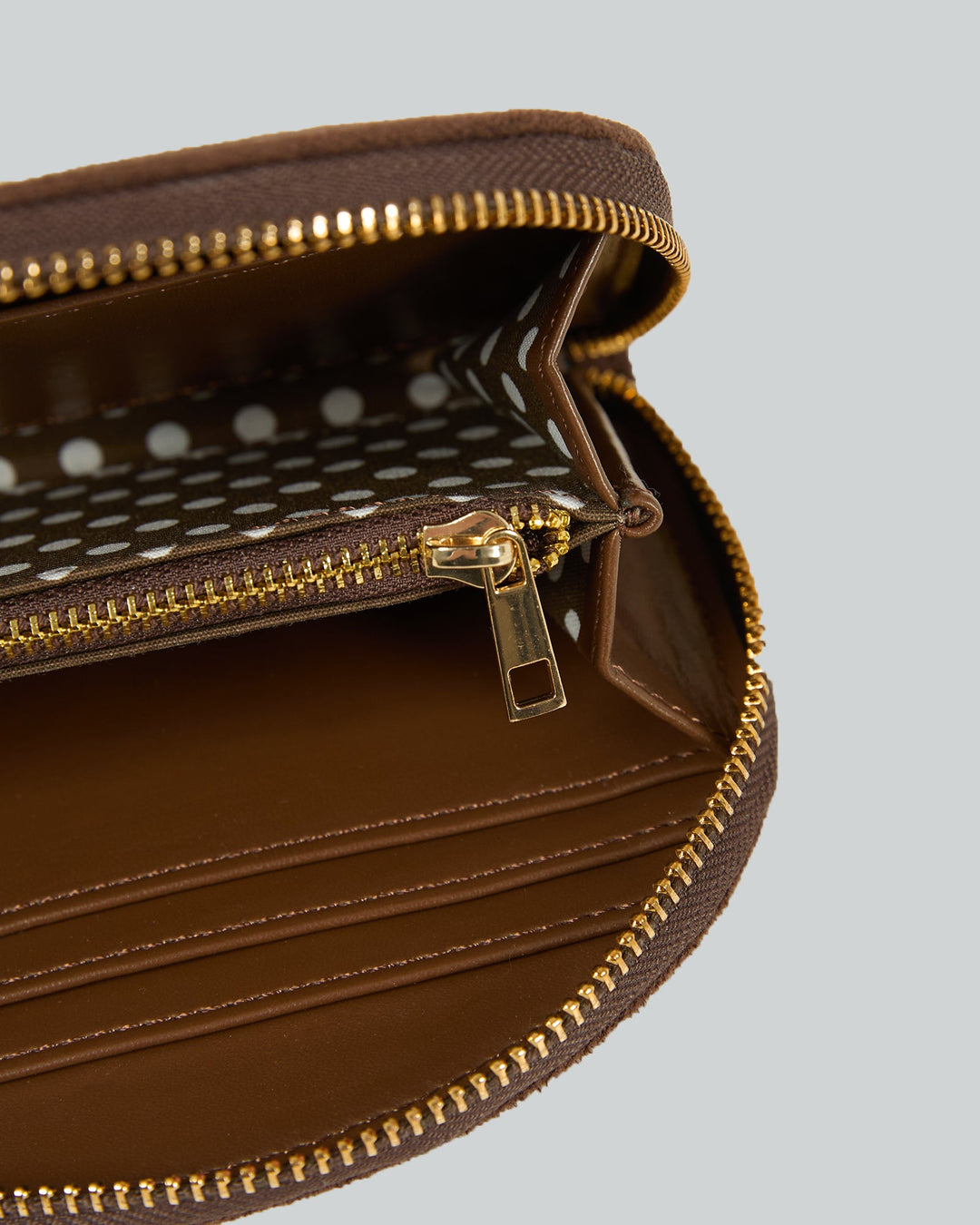 All About Eve Pia Card Pouch - Brown - view 3
