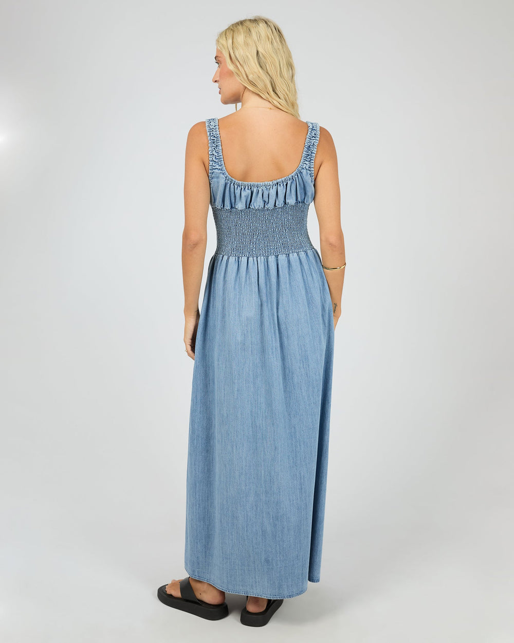 All About Eve Poppy Denim Dress - Light Blue - photo 2 of 6
