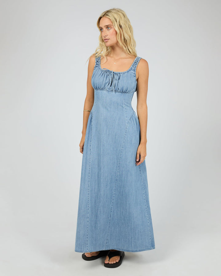 All About Eve Poppy Denim Dress - Light Blue - photo 3 of 6