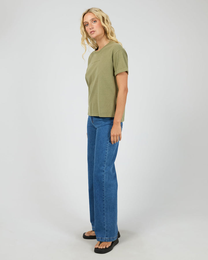 All About Eve AAE Washed Tee - Khaki - view 6