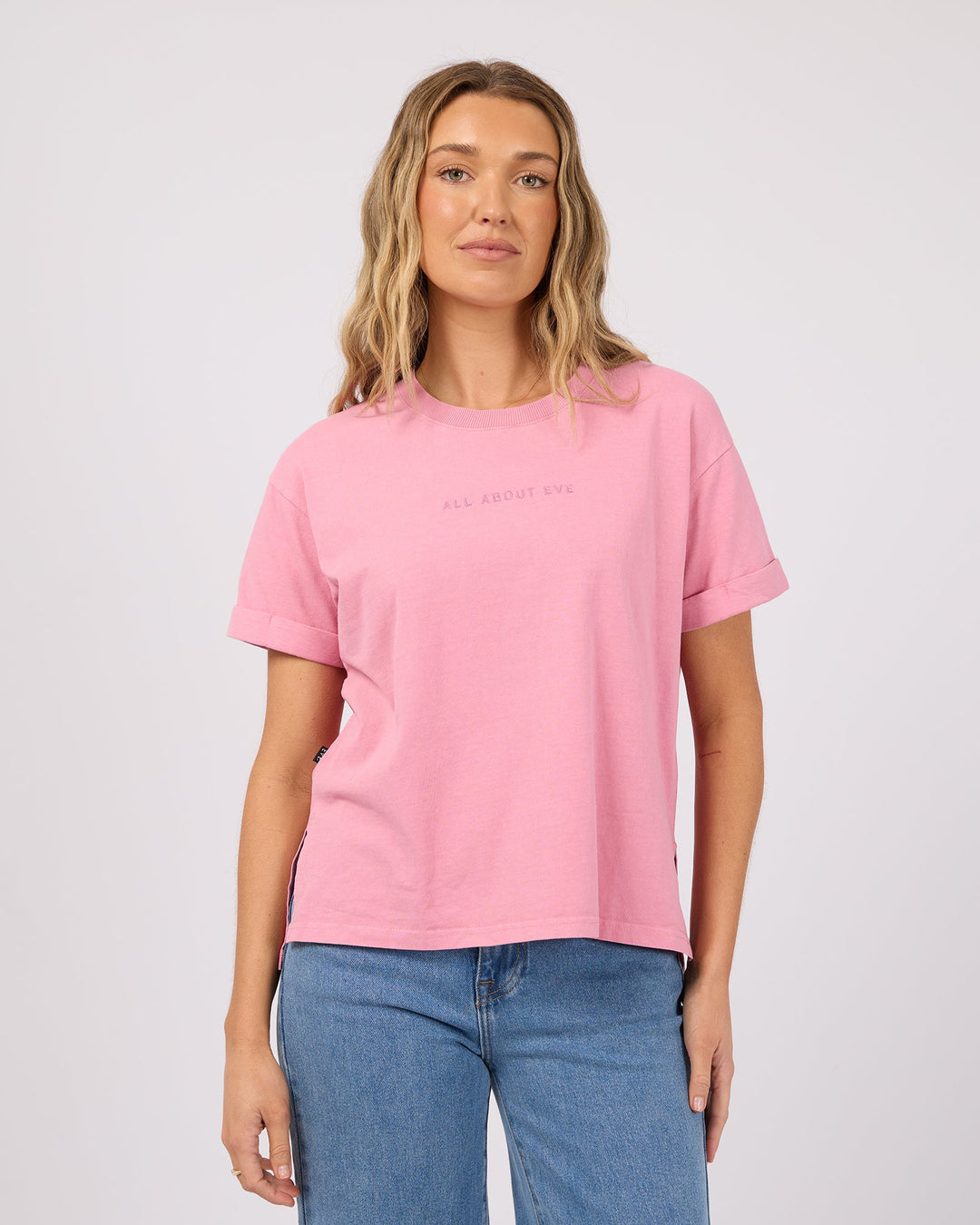 All About Eve AAE Washed Tee - Orchid