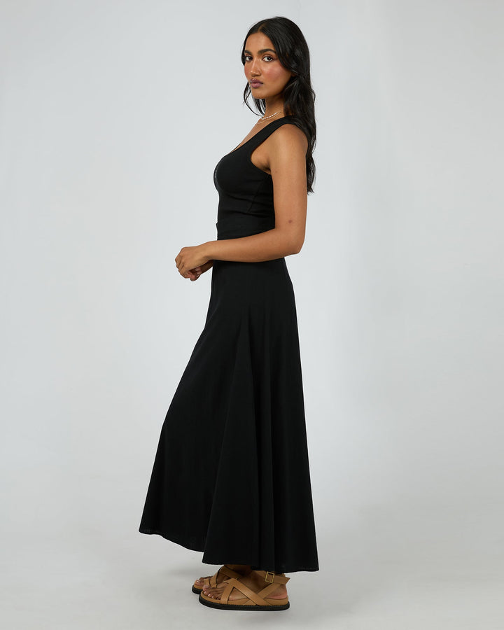 All About Eve Essential Maxi Skirt - Black - view 6