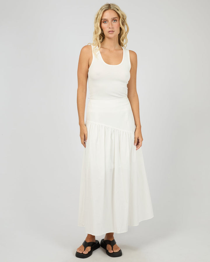 All About Eve Essential Maxi Skirt - White - view 2