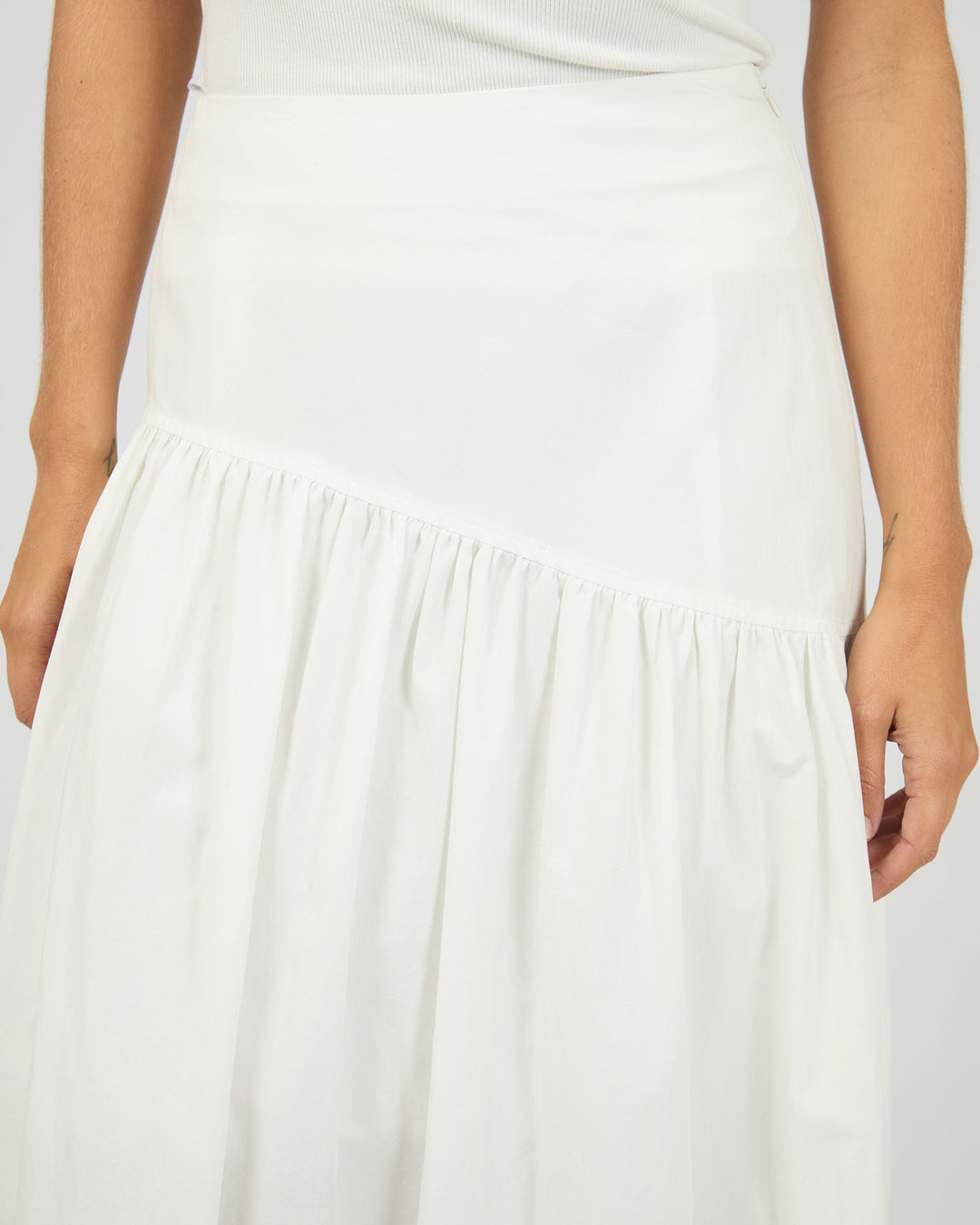 All About Eve Essential Maxi Skirt - White - view 5