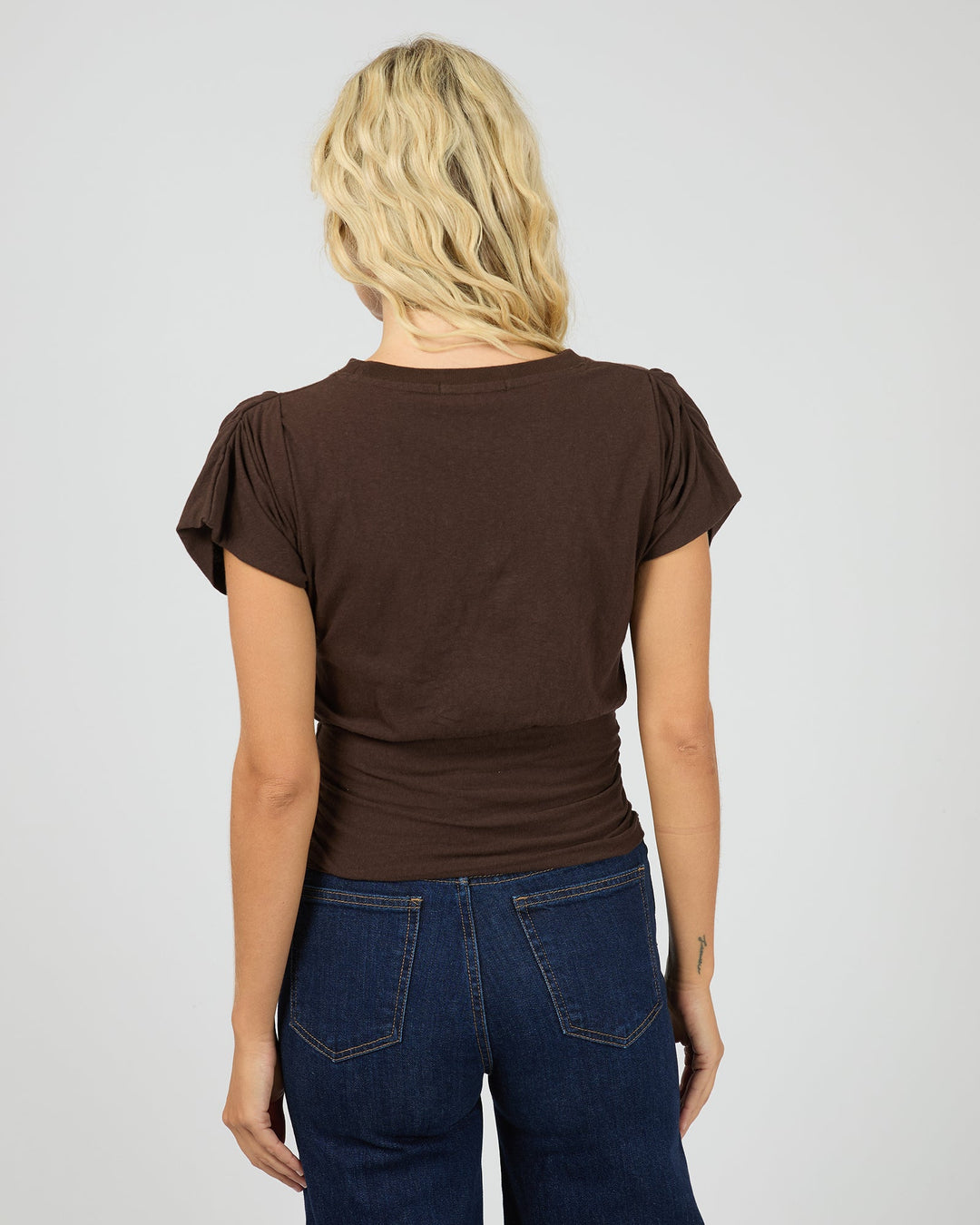 All About Eve Halle Tee - Brown - photo 3 of 6