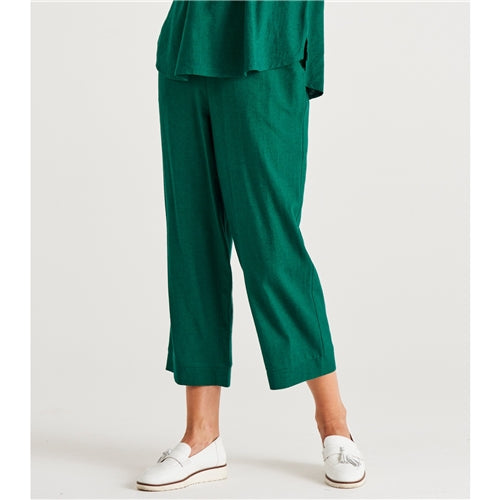 Betty Basic - Parker Pant  - Hunter Green