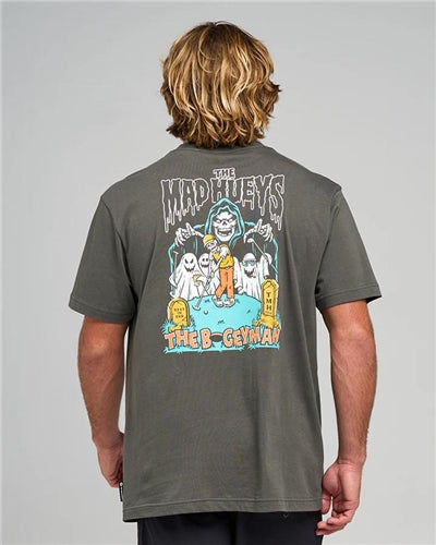 The Mad Hueys Bogeyman | SS Tee - Charcoal