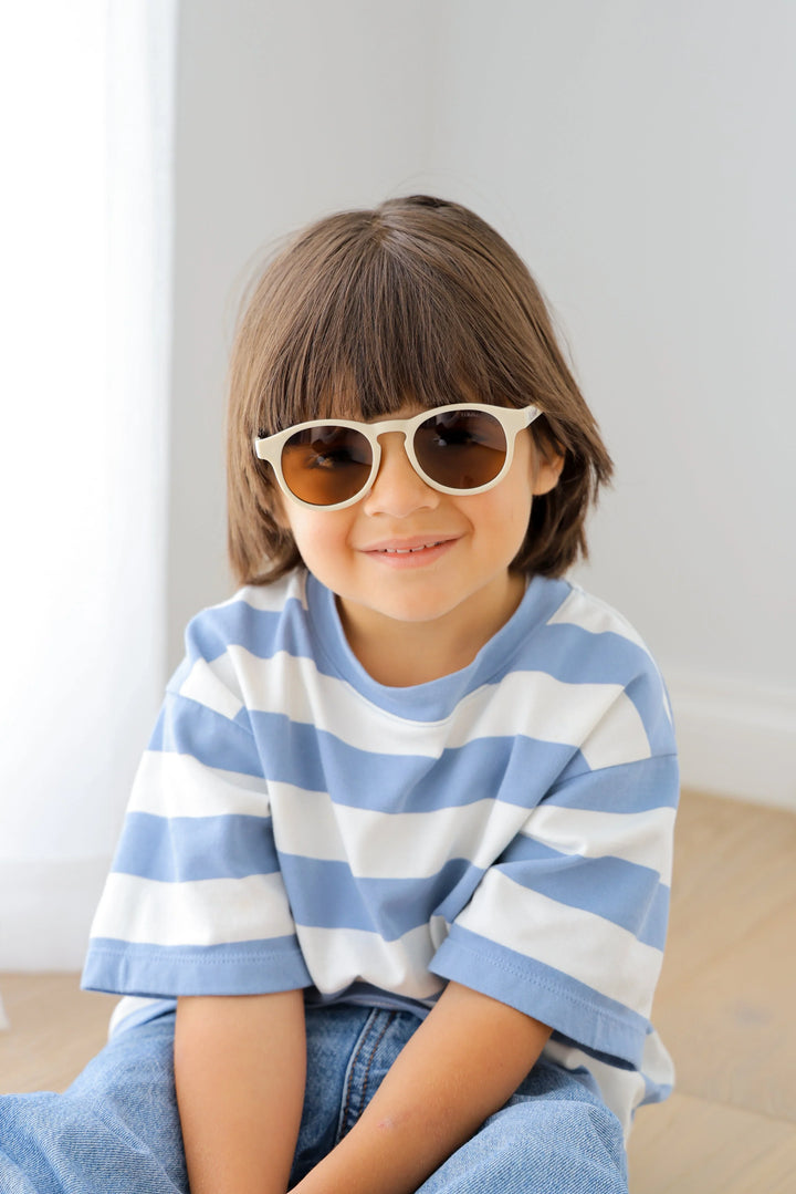 Lummi Bunny Keyhole Kids Sunglasses in Vanilla, view 8