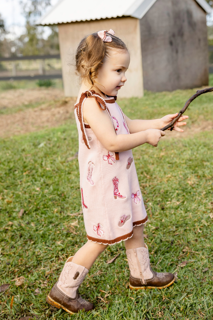 Poss &amp; Soss Florence Tie Dress, Sadie, view 6 of 11