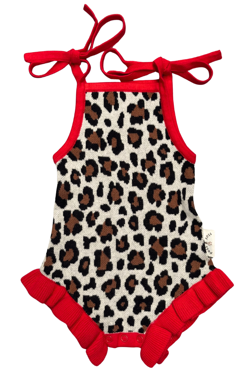 Poss &amp; Soss Ava Romper in Leopard, view 6