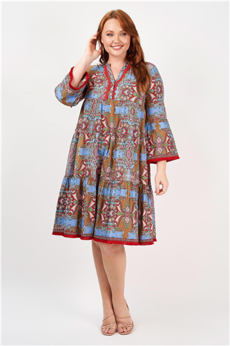 Naudic - Heather Dress Granada Print