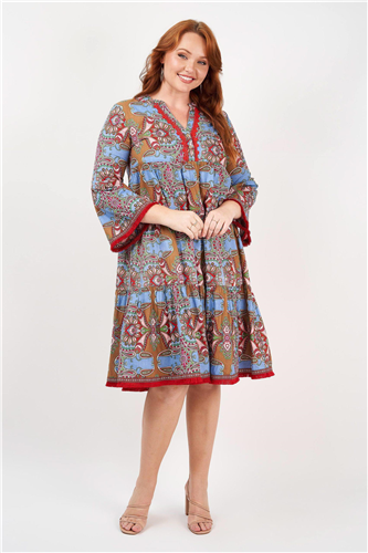 Naudic - Heather Dress Granada Print