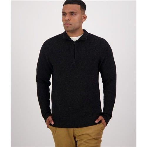 Swanndri - Otahu River Quartz Zip Knit