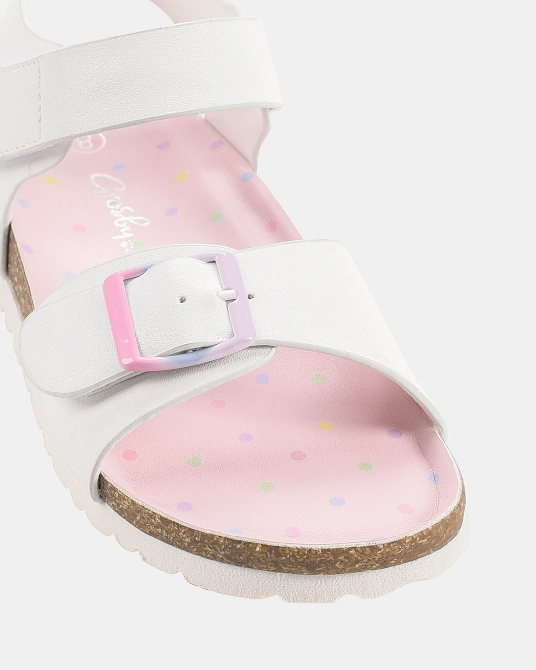 Grosby - Britney Sandals - White/Pink