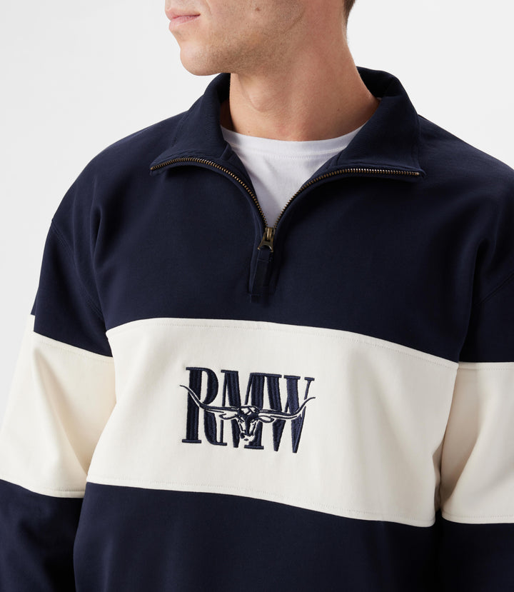 R.M.Williams Heritage sweatshirt in Navy