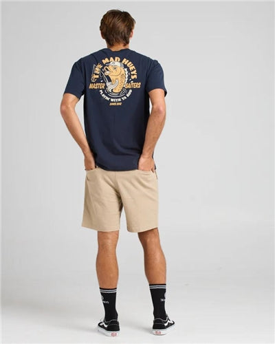 The Mad Hueys Master Baiters | SS Tee - Navy