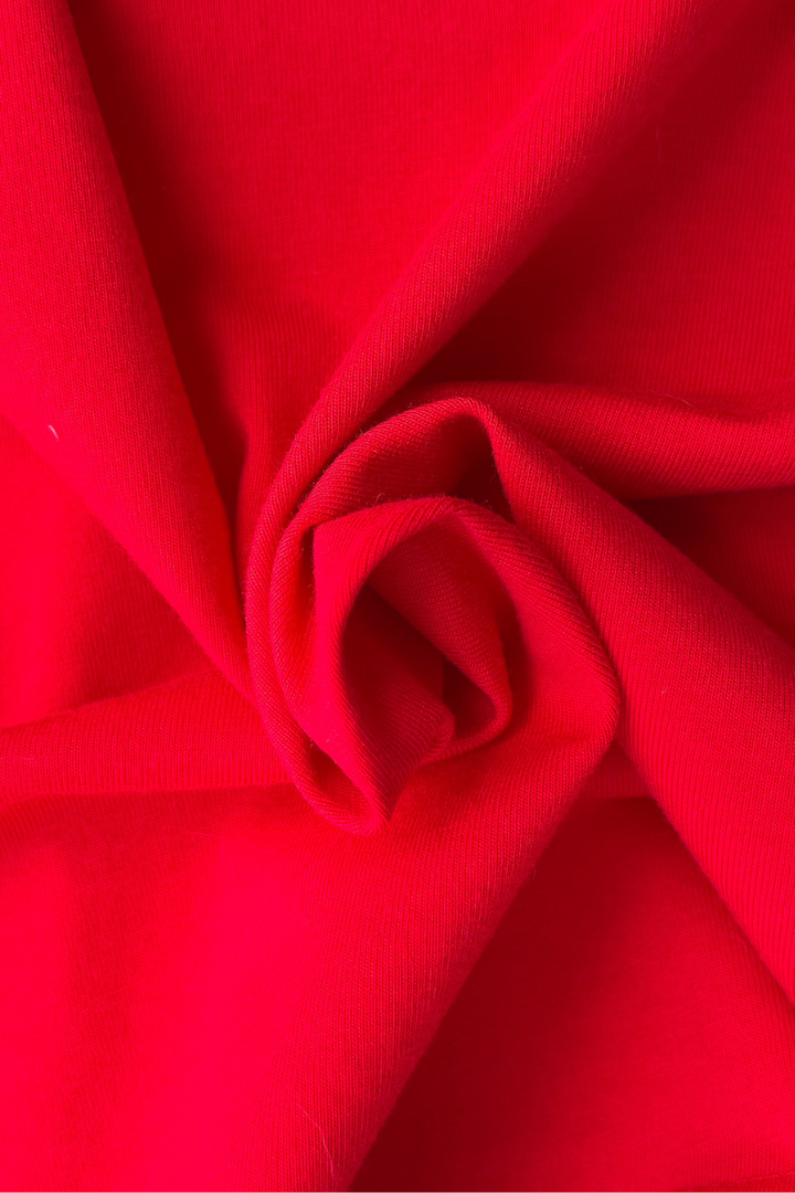 Poss &amp; Soss Silly Sausage Tee, Fiery Red, detail