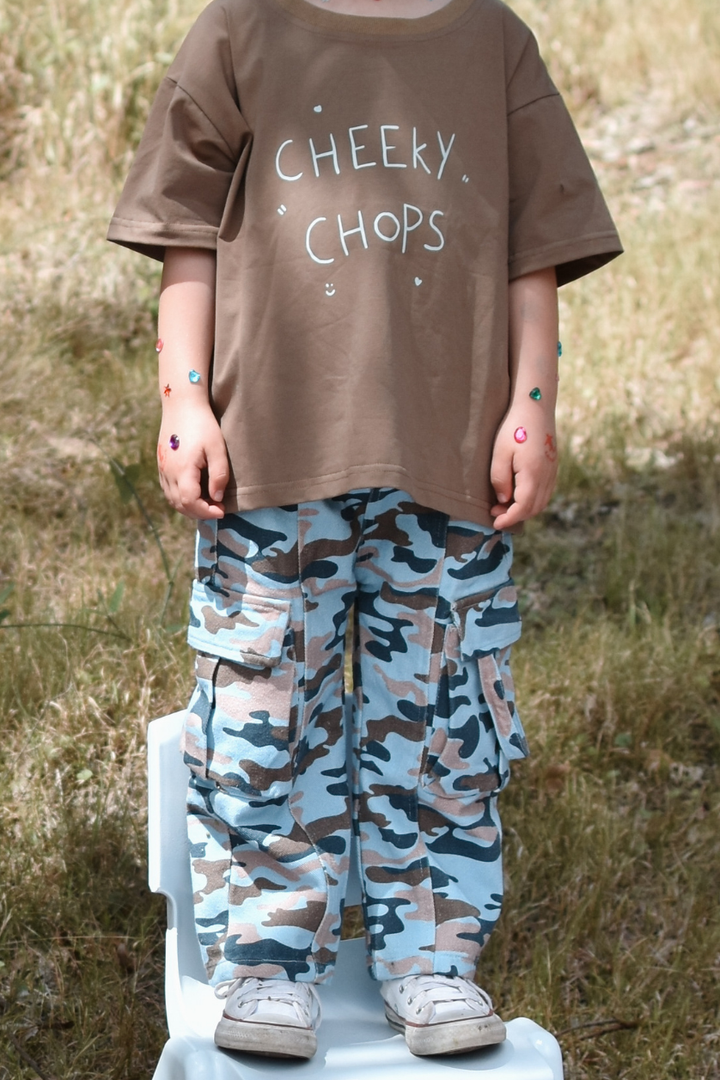 Poss &amp; Soss Cheeky Chops Tee, Chocolate, view 3 of 7