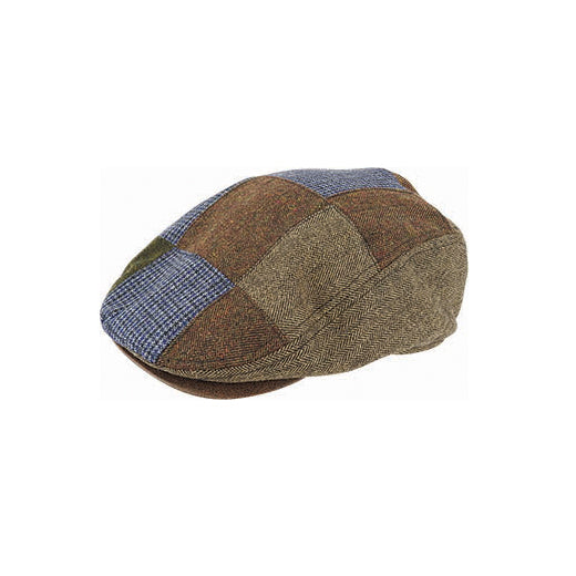 Avenel WREN - WOOL BLEND PATCHWORK IVY in BROWN