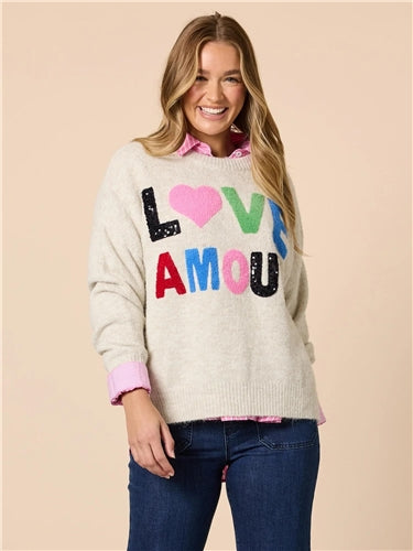 Threadz - Love Amour Knit - Natural