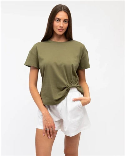 Label Of Love - Easy Tuck Tee - Olive
