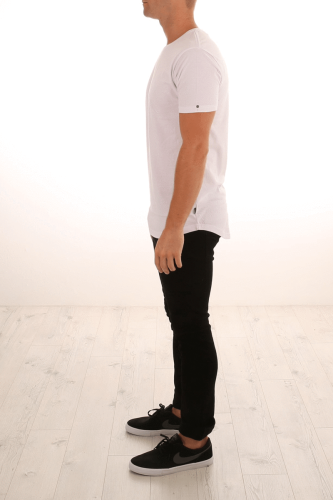 Silent Theory Acid Tail Tee - White