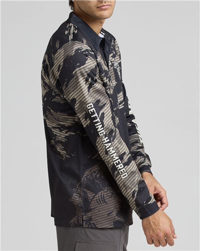 The Mad Hueys Getting Hammered | Fishing Jersey - Vintage Black