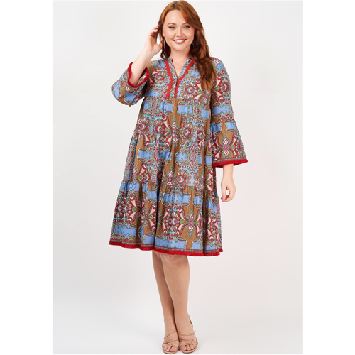 Naudic - Heather Dress Granada Print