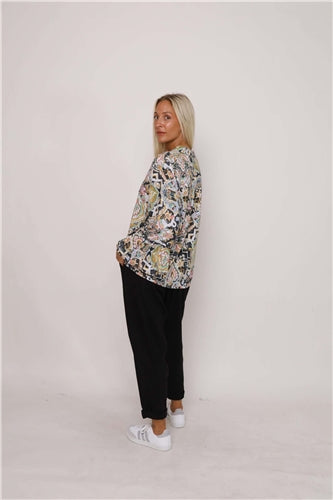 Carbon The Label - Perla Tiered Top - Black