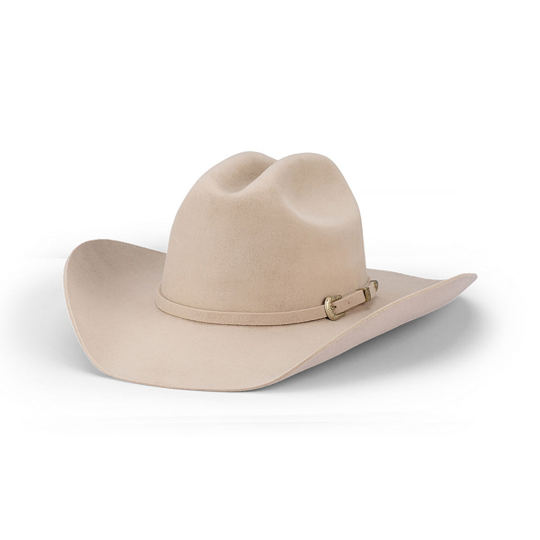 Avenel THE CODY - KIDS AUSTRALIAN WOOL FELT WESTERN in SILVERBELLY