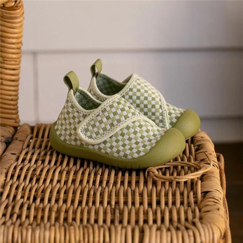 Duckies Velcro Apple Gingham