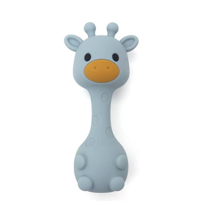 ToysLink Little Mallow Silicone Giraffe Rattle - Pink